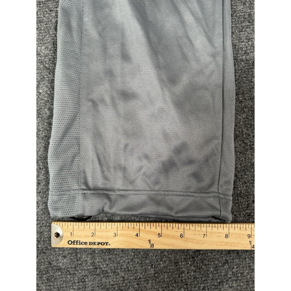 NikePants Mens Medium Gray Dri Fit Basketball Gym Training Sweatpants 30" EUC - Picture 12 of 16